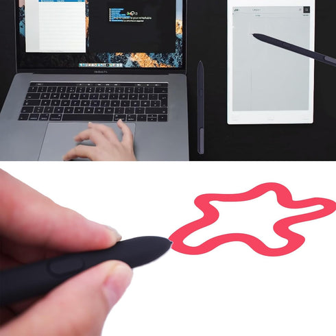 Stylus Pen for Remarkable 2, Replacement EMR Stylus with Palm Rejection, Compatible with Remarkable 1, Includes Pen Tips