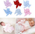 Fibroxify 4# Newborn Swaddle Sash Maternity Bow Sash Baby Swaddle Photography Shoot Prop