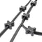 Magnetic Cable Holder Clip, Desktop Cord Keeper Organizer for Home Office Supplies, Wire Management (Black 10Pcs)