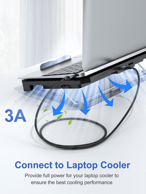 USB to USB Cable 1FT 5-Pack, USB 3.0 A Male to Male Cord Compatible with Hard Drive, Laptop, DVD Player