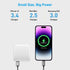 Portable Charger with Built-in Cable, 12000mAh, 22.5W Fast Charging Power Bank, USB C Input/Output for iPhone, Tablet,