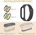 MIJOBS Strap for Xiaomi Mi Band 5/6/7, Breathable Replacement Wristband for Band 4/Mi Band 3 Smartwatch