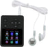 Zopsc MP4 1.8 Inch MP3 32GB Portable Player, Color Video Display, HiFi Player with Headphone Cable, Supports Up to Card