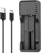 SAOPRKLER Flashlight Series USB-C Smart Power Bank, F1 Charger Compatible with 21700/18650/16340 Batteries