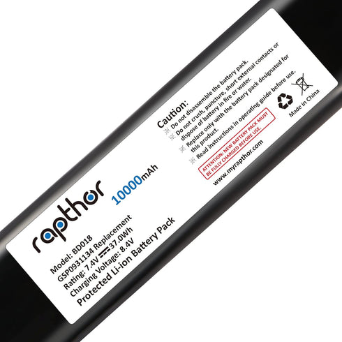 rapthor 10000mAh Battery Replacement for JBL Xtreme 1 with DIY Tools, Compatible with GSP0931134, 8.4v