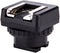 JJC Microphone & LED Light Cold Shoe Adapter Converter for Sony FDR-AX53