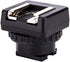JJC Microphone & LED Light Cold Shoe Adapter Converter for Sony FDR-AX53