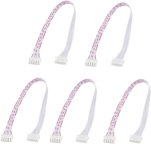 uxcell 5 Pcs 5Pin 2.54mm Pitch Female to Female Adapter Cable, 30cm