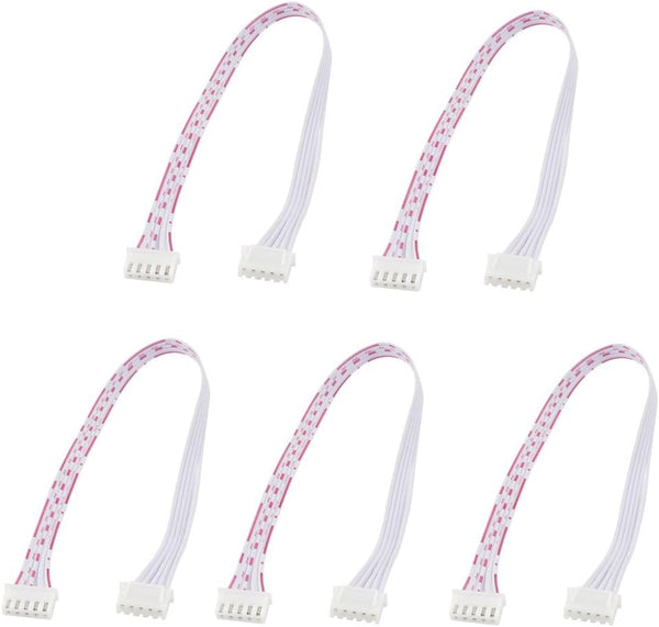 uxcell 5 Pcs 5Pin 2.54mm Pitch Female to Female Adapter Cable, 30cm