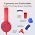 Kids Headphones Wired, Stereo Foldable Tangle-Free 3.5mm Jack Adjustable On-Ear Headphones for