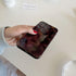 Reezaddin 14 6.1in,Retro 14 6.1" Aesthetic Tortoise Shell Phone Case for iPhone Cool Girl Leopard Print Brown Amber