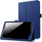 Case for Galaxy Tab A 10.1 (2016 NO S Pen Version), Premium PU Leather Folio Smart Stand Cover (Dark Blue)