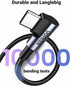 UGREEN 6.6FT USB to USB C Cable, 90 Degree Fast Charging for iPhone 15, Samsung Galaxy S10, Pixel 7, LG G8, Switch.