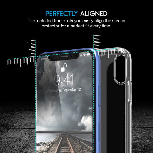 Screen Protector for Apple iPhone 11 and iPhone XR - 3 Pack (w/Installation Frame) Tempered Glass