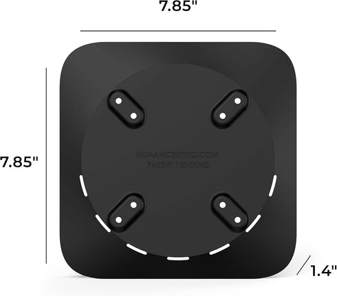 HumanCentric Mount Compatible with Mac Mini, Custom Wall Mount, Rack Mount, Under Desk Mount, VESA Compatible