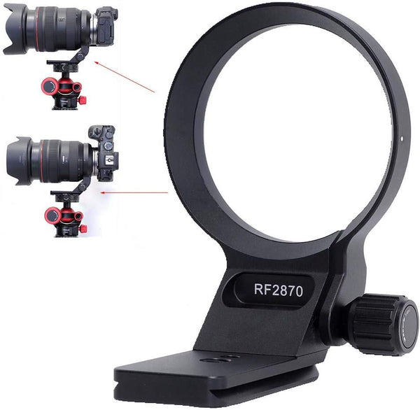 iShoot 74.5mm Metal Tripod Mount Ring Lens Collar, Compatible with Canon RF 28-70mm f/2L USM, Arca-Swiss Fit