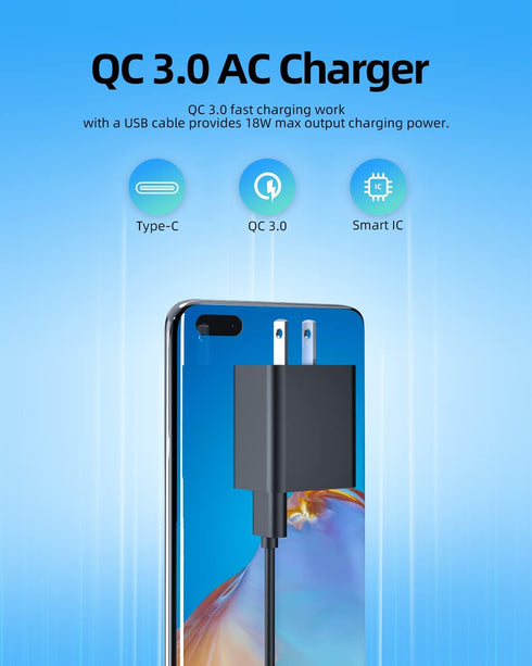 Tablet Charger for Lenovo - Micro USB and USB C Connector