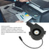 120mm 12V Mini Blower Fan, DC Mini Blower Fan with Speed Control for Receiver DVR, Inflatable Replacement Fan for Modem