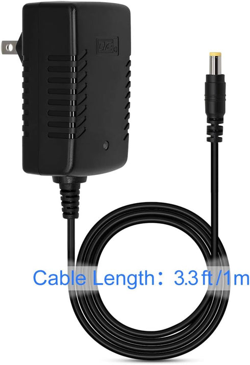TalentCell AC/DC 12.6V/2A Lithium Battery Charger for 3S 12V Rechargeable Li-ion Battery Pack