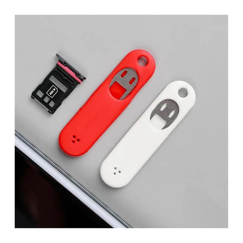 xiaopang 1/5pcs Pendent(3PCS Anti-Lost Sim Card Eject Pin Needle With Storage Case Mobile Phone SIM Protector Holder