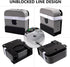 Gmailmall Cable Box Mount Modem Adjustable Wall Mount for Most Narrow Media Players Compatible with Roku, Router, Fire