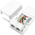 NECABLES Phone Jack Surface Mount Dual Port Telephone Jack Box with 4 Screw Terminals to 2 RJ11