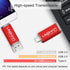 LEIZHAN USB 3.0 Flash Drive, Type-C Memory Stick, 32GB for Samsung Galaxy S9, S8, LG G6, Google Pixel XL