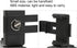 FOSA Tripod Phone Mount Holder, Portable Aluminum Alloy Selfie Stick Phone Tripod Compatible with Camcorder, Folding