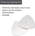 MECCANIXITY Phone Pry Opening Tools, Metal 10pcs Silver 0.3mm Thick for Mobile Phone and Tablet Repair