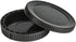 Camera Body Cap & Rear Lens Cap Cover Compatible for Nikon Z8 Z9 Z7II Z6II Z7 Z6 Z5 Z50 Camera kit Z Mount Lens (2 Pack)