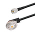 Eightwood NMO 3/4 Inch Mount to Mini-UHF Male Extension Cable | RG58 16.4 Feet for Two-Way Radio