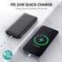 HETP 13800mAh 15W 25W 4.0 5 Pack 16/15/14/13/12,Android Wireless Portable Charger Power Bank, Fast Wireless Charging PD