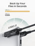 AINOPE 20FT USB 3.0 Extension Cable - Male to Female, High Data Transfer for Webcam, Gamepad, Keyboard, Hard Drive,