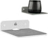 TXEsign Wall Shelf Speaker Shelf, Small Wall Shelf Speaker Mount Speaker Stand for Bluetooth Speaker, Webcam, Cell Phones, Display Shelf Acrylic Floating Speaker Shelf (White)