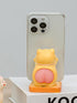 Cute Cat Cell Phone Stand Holder for Desk, Novelty Cat Desk Accessories, Suitable for All Mobile Phones, Tablets, Gifts