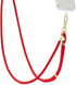 PopSockets Phone Lanyard, Phone Holder, Crossbody Phone Strap - Paracord Rosso