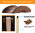 Headset Holder Stand Headphone Holder with Wood and Aluminum Desktop Headphone Stand Headset Stand for Desk with Solid Heavy Base Wood Headphones Stand for All Headphone Sizes (Gold)