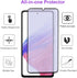3 Pack Anti Blue Light Tempered Glass Screen Protector Compatible with Samsung Galaxy A53/A52/A51, 9H Hardness HD Film