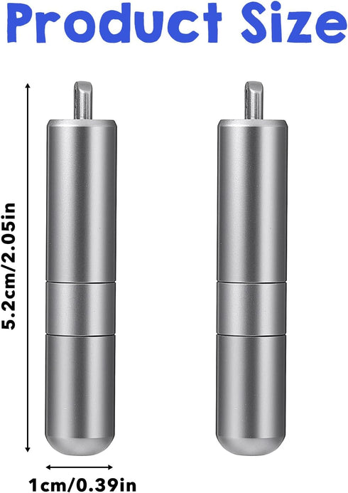 Ymapinc 2 1 Reset (2-Pack) in Dual Head SIM Card Removal Tool, SIM Ejector Pin with Keychain Hook, Easy to Carry