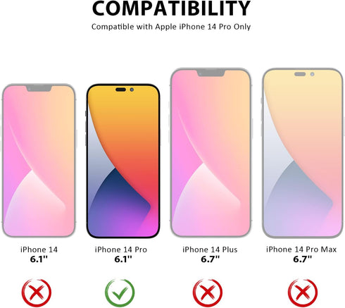 ZUSLAB Neon Pink Magnetic Silicone Case for iPhone 14 Pro, Compatible with All MagSafe Accessories & Charging