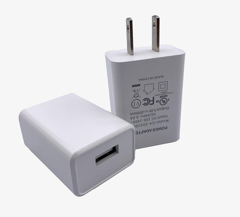 Wall Charger Cube, 5V2A USB Power Supply Charging Block, Universal Wall Plug for iPhone, Samsung Galaxy, LG (2PCS)