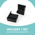 Cell Gel Wall Mount Phone Holder, Reusable Universal Phone Mount for Walls, Showers, Airplane Seats, All Phones