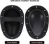 Guitar Accessories Speaker Carry Grasp Cabinet Handle, Black Chest Speaker Box Recessed Handle with Grip (2pcs)