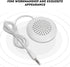 WQAPVHBG 3.5mm 2.4in 0.6in Mp3, Mp4, Portable DIY Pillow Speaker, White Mini Stereo Speaker, Mini Portable Line