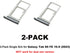 BATLABB 2 S9 S9 PCS for Galaxy Tab FE Single SIM Card Tray Replacement, Single SIM Card Slot Holder Compatible