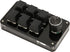 One Hand Macro Mechanical Keyboard, 6 Key Mini Keypad with Knob, DIY Programmable for Gaming and Designers
