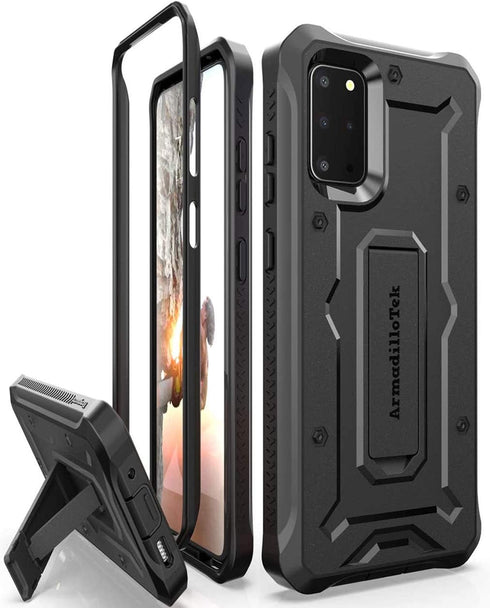 ArmadilloTek Vanguard Case for Samsung Galaxy S20+Plus (2020 Release) - Military Grade Full-Body Rugged with Built-in