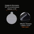 5pcs Watch Glass Screen Protectors, 20mm Anti-Blue Light TPU Anti-Scratch Waterproof Protective Film for Smartwatch