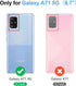 Antsturdy Galaxy A71 5G Case Wallet with Card Holder, RFID Blocking PU Leather Flip Shockproof Cover with Strap, Wine