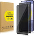 2 Pack Privacy Screen Protector for Samsung Galaxy S24, Anti-Spy Tempered Glass, Easy Install, 9H